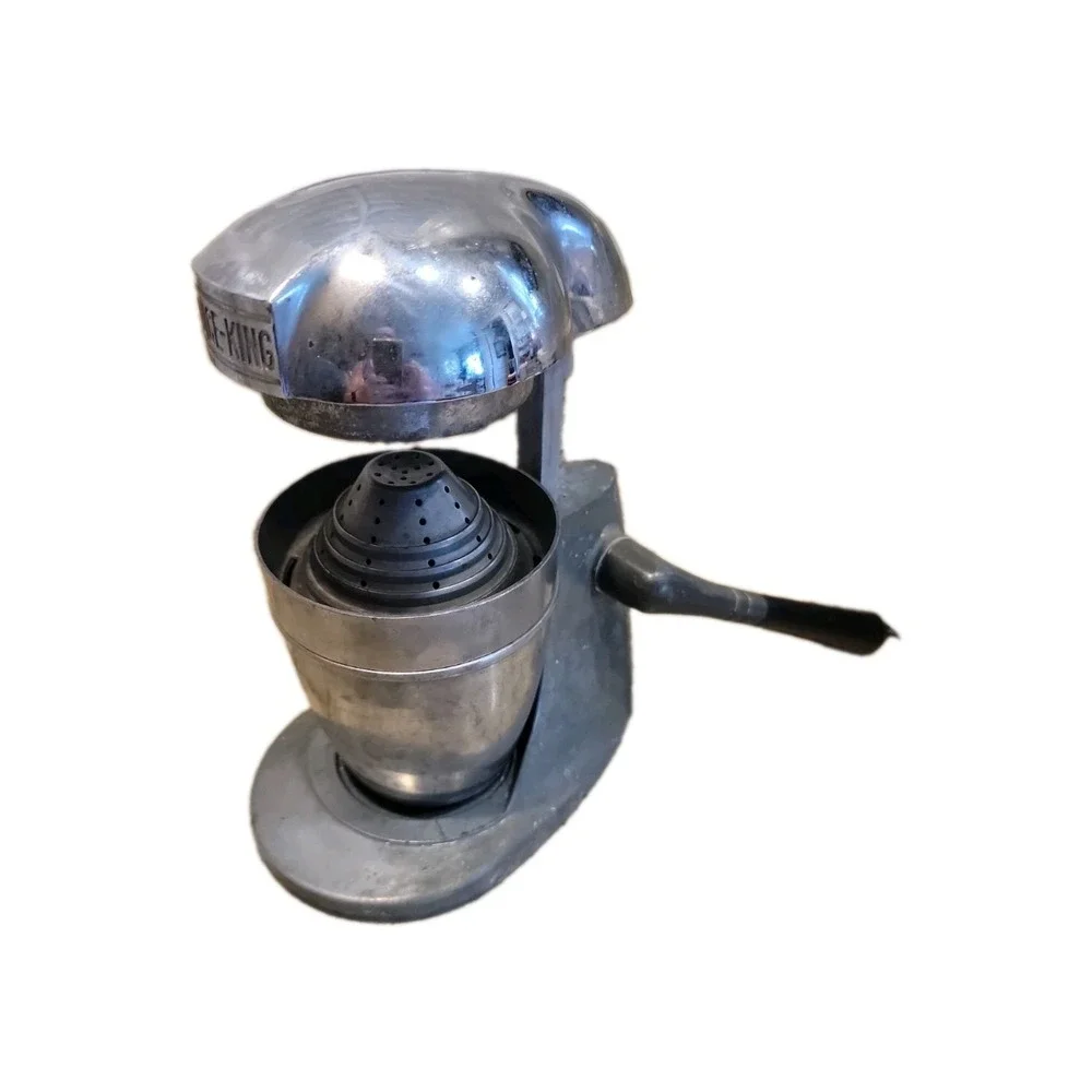 Vintage Juice King Manual Citrus Juicer Squeezer Model JK35 National Die Cast